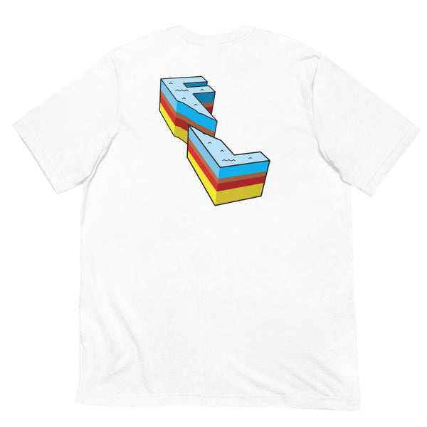 Fault Line - strata t-shirt