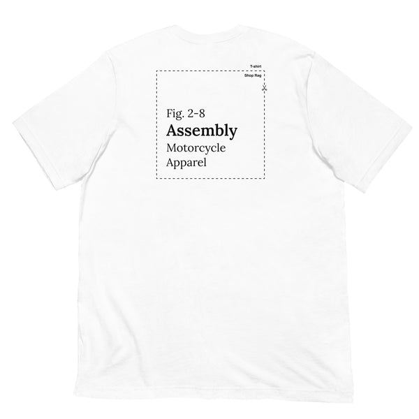 Assembly - t-shirt & shop rag