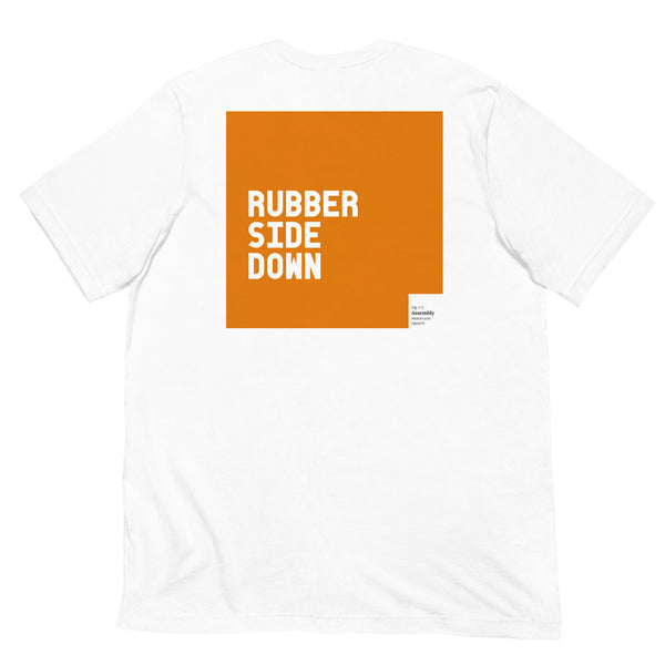 Assembly - Rubber side down t-shirt