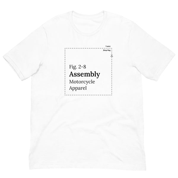 Assembly - t-shirt & shop rag